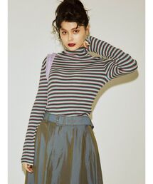 jouetie | ベーシックボーダータートル(ニット/セーター)