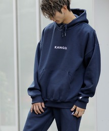 【 KANGOL × A.S.M コラボ 】カンゴール ユニセックス 裏起毛 スウェット オーバーサイズ ビッグ パーカー セットアップ対応
