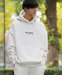 【 KANGOL × A.S.M コラボ 】カンゴール ユニセックス 裏起毛 スウェット オーバーサイズ ビッグ パーカー セットアップ対応