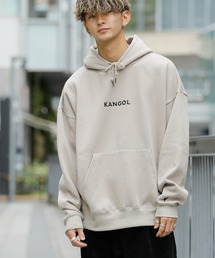 【 KANGOL × A.S.M コラボ 】カンゴール ユニセックス 裏起毛 スウェット オーバーサイズ ビッグ パーカー セットアップ対応
