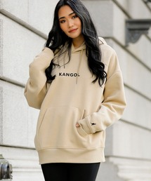 【 KANGOL × A.S.M コラボ 】カンゴール ユニセックス 裏起毛 スウェット オーバーサイズ ビッグ パーカー セットアップ対応