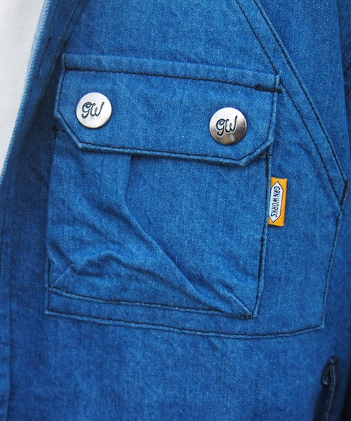 grn（ジーアールエヌ）の「WORKSHIRTJACKET　ﾜｰｸｼｬﾂｼﾞｬｹｯﾄ　ﾂｲﾙ/ﾃﾞﾆﾑ（シャツ/ブラウス・メンズ・ブラック/ベージュ/インディゴブルー・M/L）」の6枚目の写真