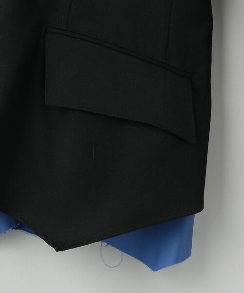 Sulvam ノーカラージャケット sulvam（サルバム）の「sulvam（サルバム）NO COLLAR JACKET