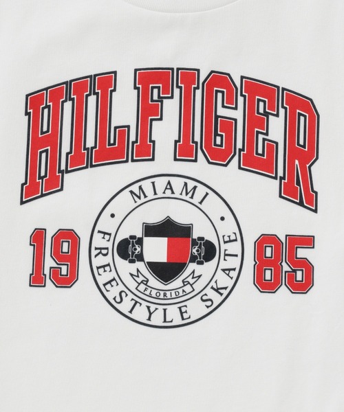 TOMMY HILFIGER（トミーヒルフィガー）の「BOYS アートワークロゴＴシャツ（Tシャツ/カットソー・キッズ・ホワイト/グリーン/ネイビー・80ｃｍ/110cm/100cm/120cm/90cm）」の9枚目の写真