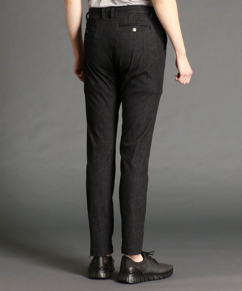 MONSIEUR NICOLE（ムッシュニコル）の「デニムジャージテーパードパンツ（デニムパンツ・メンズ・その他1/ブラック/ライトグレー/ネイビー・LARGE/X-LARGE/SMALL/MEDIUM）」の11枚目の写真