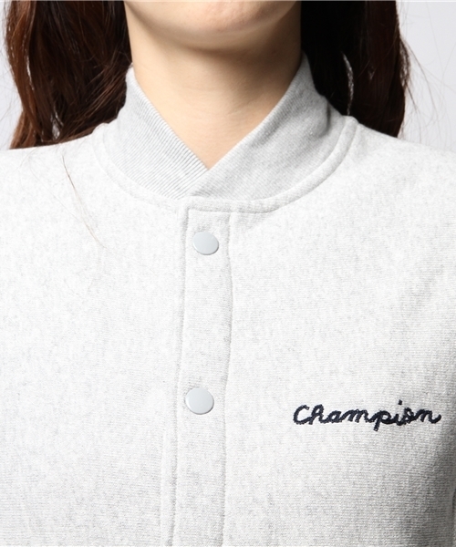 ROSE BUD（ローズバッド）の「(CHAMPION/ROSEBUD)#C8-E025  REVERS WEAVE SNAP SWEAT JK（その他アウター・レディース・ミックスグレー/ネイビー/ブラック・M/S）」の9枚目の写真