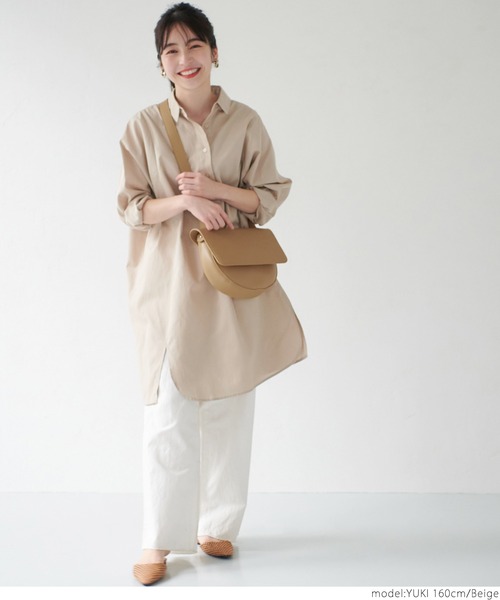 coca（coca）（コカ）の「ハーフショルダーバッグ（ショルダーバッグ・レディース・ブラック/ベージュ・ONE SIZE）」の7枚目の写真