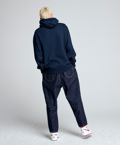 NOISE MAKER(ノイズメーカー)の「2タックワイドテーパードデニム【インディゴブルー】(デニムパンツ・メンズ・インディゴブルー・LARGE/MEDIUM/SMALL)」の5枚目の写真