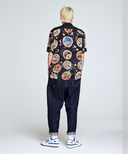 NOISE MAKER(ノイズメーカー)の「2タックワイドテーパードデニム【インディゴブルー】(デニムパンツ・メンズ・インディゴブルー・LARGE/MEDIUM/SMALL)」の16枚目の写真