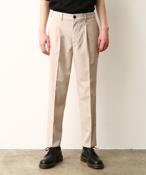 JUNRED（ジュンレッド）の「【セットアップ対応】NEWテクスチャーTRスリム（スラックス・メンズ・ベージュ/ブラウン/サックスブルー・LL/S/M/L）」の12枚目の写真