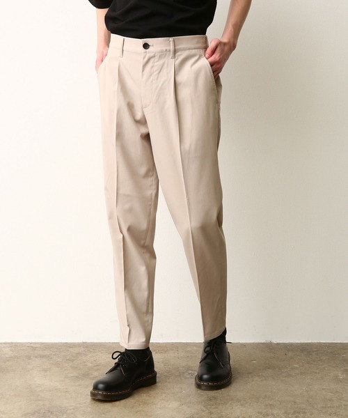 JUNRED（ジュンレッド）の「【セットアップ対応】NEWテクスチャーTRスリム（スラックス・メンズ・ベージュ/ブラウン/サックスブルー・LL/S/M/L）」の13枚目の写真