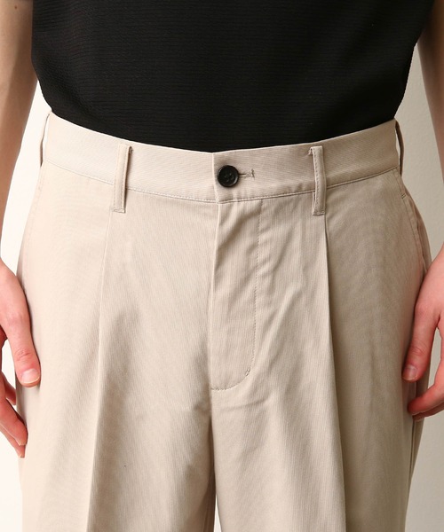 JUNRED（ジュンレッド）の「【セットアップ対応】NEWテクスチャーTRスリム（スラックス・メンズ・ベージュ/ブラウン/サックスブルー・LL/S/M/L）」の20枚目の写真