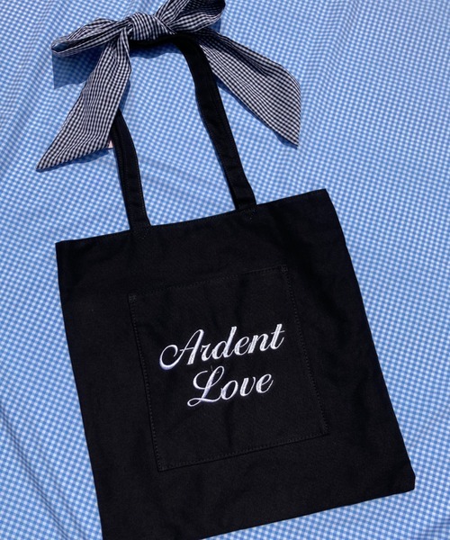 WC（ダブル シー）の「クマ刺繍リボントートバッグ（トートバッグ・レディース・ブラック/ベージュ・FREE）」の13枚目の写真