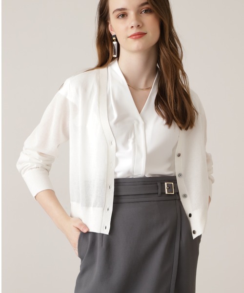 PINKY&DIANNE（ピンキーアンドダイアン）の「◇Vネックシアー