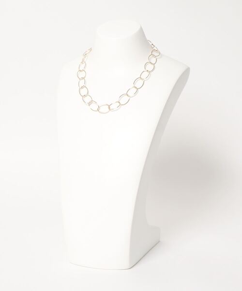 SPIRALGIRL（スパイラルガール）の「スリムチェーンネックレス（ネックレス・レディース・ゴールド・FREE）」の2枚目の写真