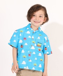Disney（ディズニー）の「ディズニー ビットマップ柄シャツ 4991K（シャツ/ブラウス・キッズ）」