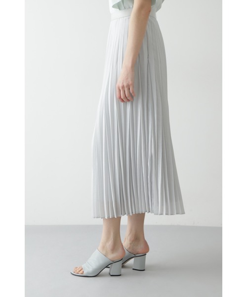 BOSCH（ボッシュ）の「マキシ丈プリーツスカート（スカート）」 - WEAR 