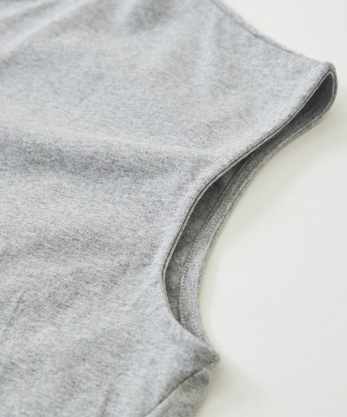 CUBE SUGAR(キューブシュガー)の「WEB限定汗染み防止コクーンバックタックプルオーバー(Tシャツ/カットソー・レディース・ブラック/オレンジ/トップグレー/ブルー・M)」の19枚目の写真