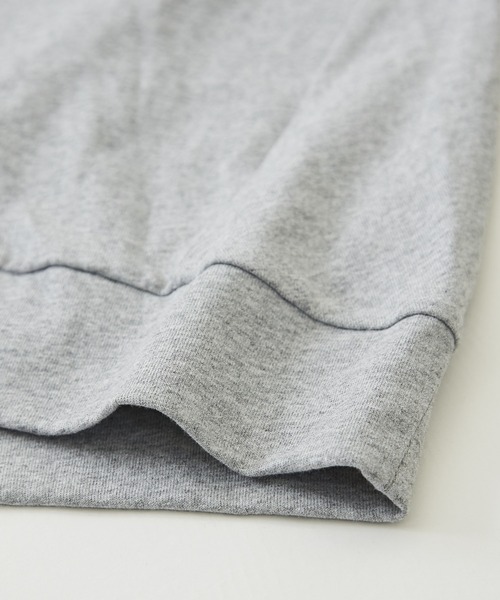 CUBE SUGAR(キューブシュガー)の「WEB限定汗染み防止コクーンバックタックプルオーバー(Tシャツ/カットソー・レディース・ブラック/オレンジ/トップグレー/ブルー・M)」の7枚目の写真