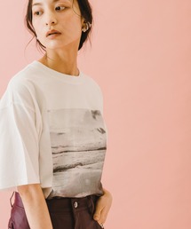 SENSE OF PLACE by URBAN RESEARCH | naturaglace×SENSE OF PLACE　【別注】ナチュラグラッセプリントTシャツ(Tシャツ/カットソー)