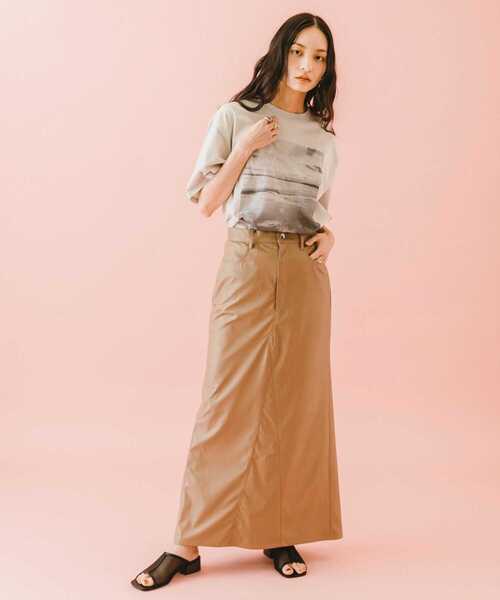 SENSE OF PLACE by URBAN RESEARCH（センスオブプレイスバイアーバンリサーチ）の「naturaglace×SENSE OF PLACE　『別注』ナチュラグラッセプリントTシャツ（Tシャツ/カットソー・レディース・ライトベージュ/オフホワイト・ONE）」の8枚目の写真