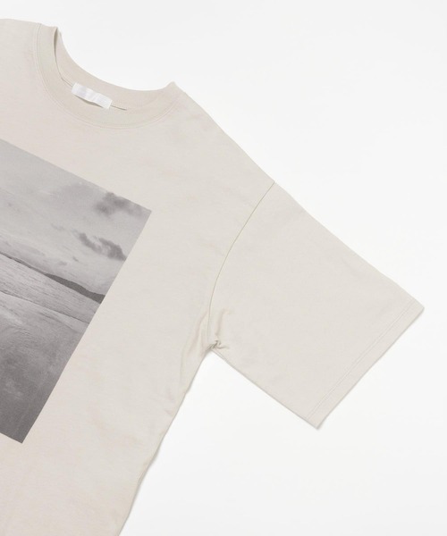 SENSE OF PLACE by URBAN RESEARCH（センスオブプレイスバイアーバンリサーチ）の「naturaglace×SENSE OF PLACE　『別注』ナチュラグラッセプリントTシャツ（Tシャツ/カットソー・レディース・ライトベージュ/オフホワイト・ONE）」の15枚目の写真