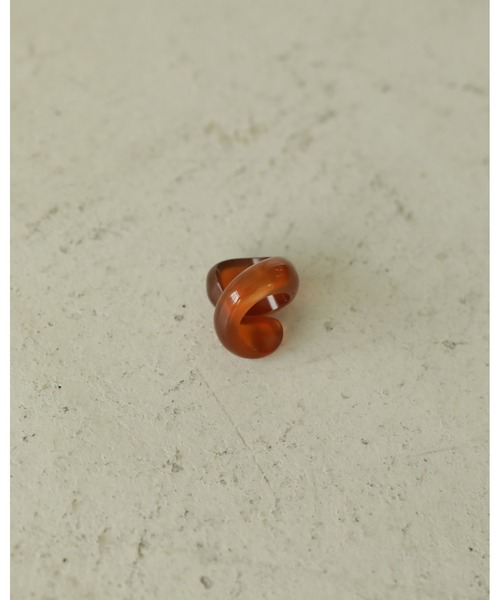 TODAYFUL（トゥデイフル）の「クリアボリュームリング（リング・レディース・ブラウン/クリア・#13）」の9枚目の写真