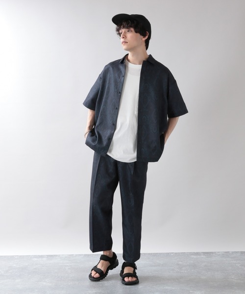 【未使用美品】RAGEBLUE ペイズリー柄 セットアップ オールブラック RAGEBLUE - RAGEBLUE セットアップ ペイズリー柄の通販 by いっくん's