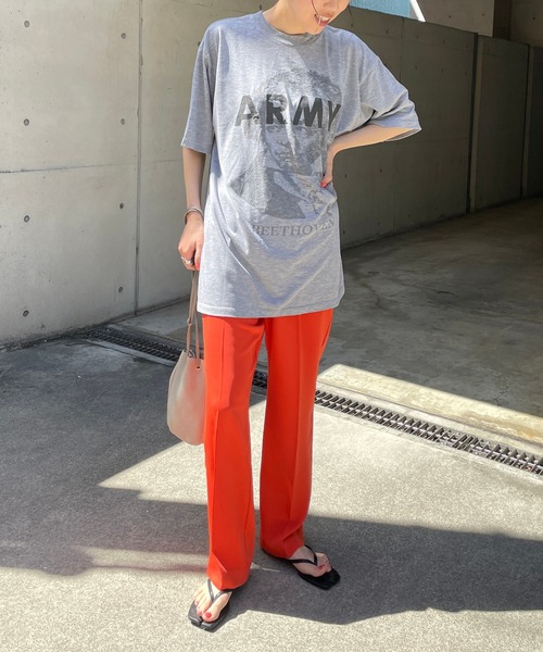 CAPRICIEUX LE'MAGE（カプリシューレマージュ）の「yousedリメイクベートーベンT（Tシャツ/カットソー・レディース・グレー・LARGE/MEDIUM）」の11枚目の写真