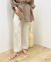 apres jour clair | 【apres jour clair】カラーフレアパンツ【ZOZOTOWN限定アイテム】(スラックス)