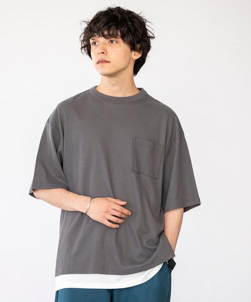 2セットアイテム ワッフルリアルレイヤードtシャツ メンズ Men Coen コーエン 公式ファッション通販