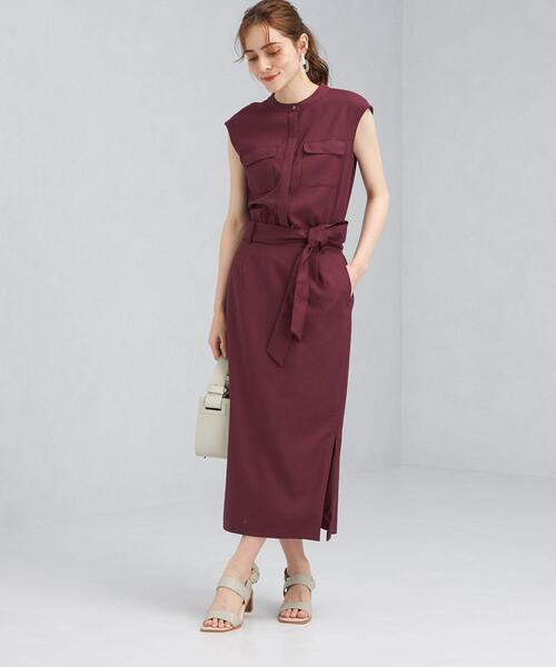 GREEN LABEL RELAXING【美品】 ダブル チェック ブラウン green label relaxing（グリーンレーベルリラクシング）の