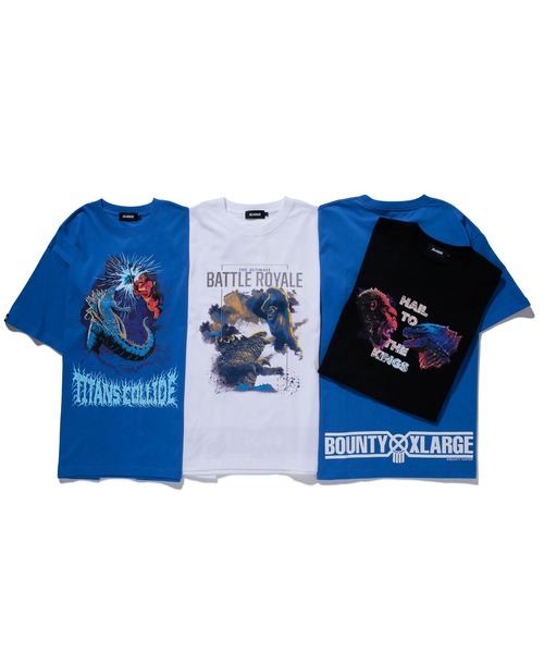 XLARGE（エクストララージ）の「S/S TEE TITANS COLLIDE（Tシャツ/カットソー・メンズ・ホワイト/ブラック/ブルー・M/L/XL/S）」の13枚目の写真
