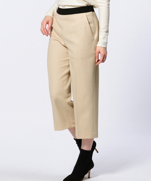 UNITED ARROWS（ユナイテッドアローズ）の「UAB W/NY ワイド ハーフパンツ ◆（その他パンツ・レディース・ブラック/ナチュラル・38/36/40）」の2枚目の写真