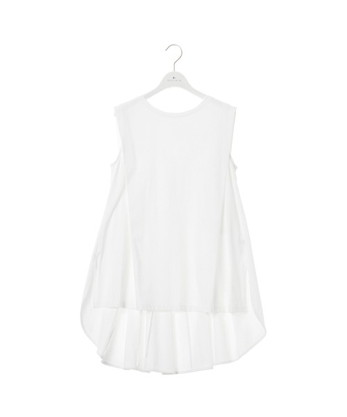 EUCLAID（エウクレイド）の「ノースリーブバックフレアカットソー（Tシャツ/カットソー・レディース・ブラック/オレンジ/グレー/オフホワイト・FREE）」の21枚目の写真