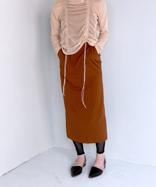 c.u.l（シーユーエル）の「【c.u.l】ウェーブデザイン シースルーレギンス cula210（レギンス/スパッツ・レディース・ブラック/グレー/ホワイト・M/L）」の22枚目の写真