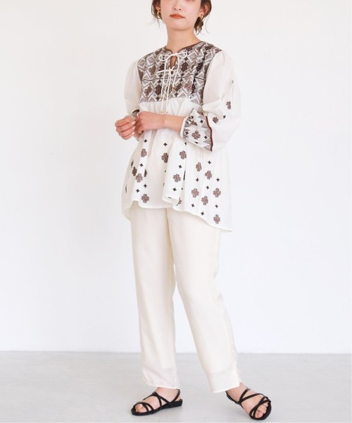 【新品タグ付】SLOBE IENA インドパネルブラウス インドパネルブラウス | スローブ イエナ(SLOBE IENA) | マルイウェブ