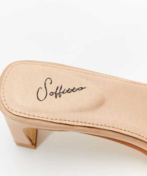 SOFFITTO（ソフィット）の「ふわふわエアインソールミュール（サンダル・レディース・ベージュ/ホワイト/ブラック・23.5/24.5）」の10枚目の写真
