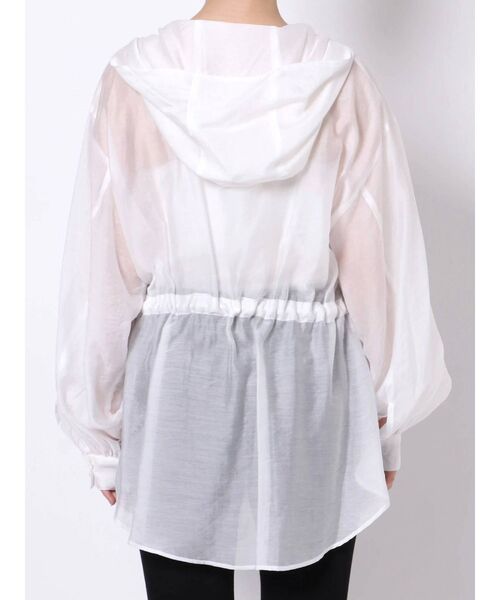 MERCURYDUO（マーキュリーデュオ）の「ドロストシャツブルゾン（ブルゾン・レディース・ブラウン/オフホワイト・FREE）」の19枚目の写真