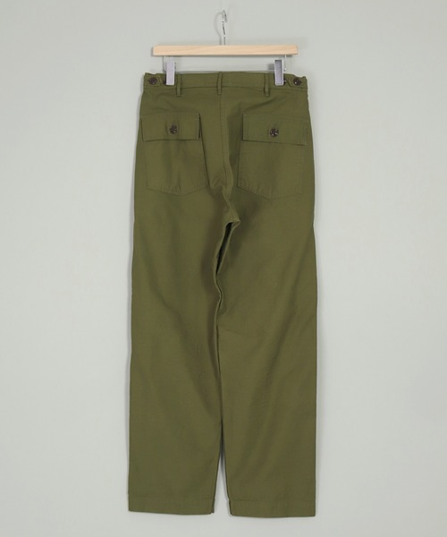 OMNIGOD（オムニゴッド）の「[OMNIGOD mens / オムニゴッド] 高密度バックサテン ベイカーパンツ（その他パンツ・メンズ・オリーブ・32inch/28inch/34inch/30inch）」の3枚目の写真