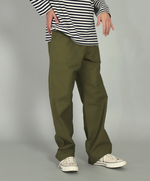 OMNIGOD（オムニゴッド）の「[OMNIGOD mens / オムニゴッド] 高密度バックサテン ベイカーパンツ（その他パンツ・メンズ・オリーブ・32inch/28inch/34inch/30inch）」の5枚目の写真