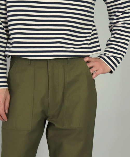 OMNIGOD（オムニゴッド）の「[OMNIGOD mens / オムニゴッド] 高密度バックサテン ベイカーパンツ（その他パンツ・メンズ・オリーブ・32inch/28inch/34inch/30inch）」の8枚目の写真