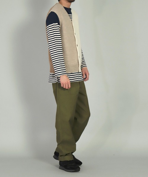 OMNIGOD（オムニゴッド）の「[OMNIGOD mens / オムニゴッド] 高密度バックサテン ベイカーパンツ（その他パンツ・メンズ・オリーブ・32inch/28inch/34inch/30inch）」の15枚目の写真
