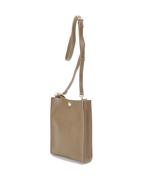 cache cache（カシュ カシュ）の「カシュカシュ cachecache / WEB限定シンセティックレザーミドルスクエアショルダー（ショルダーバッグ・レディース・ホワイト/ブラック/グレー/ライトグリーン/ベージュ系その他・FREE）」の7枚目の写真