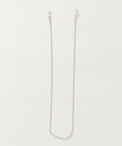 MANASTASH（マナスタッシュ）の「MANASTASH/マナスタッシュ　 2WAY FACE MASK & GLASS STRAP ボールチェーン　2ウェイマスク＆サングラスストラップ（マスク・レディース・シルバー・FREE）」の3枚目の写真