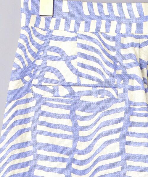 AEWEN MATOPH（イウエン マトフ）の「＜AEWEN MATOPH（イウエン マトフ）＞コットン ジオメトリック タックパンツ◆（その他パンツ・レディース・モカ/ライラック・38/36）」の9枚目の写真