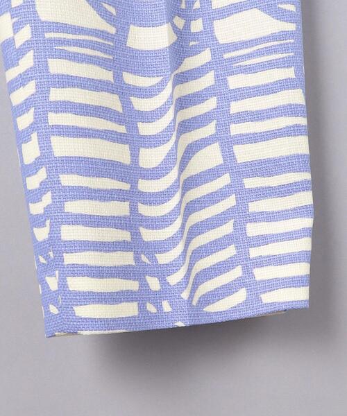 AEWEN MATOPH（イウエン マトフ）の「＜AEWEN MATOPH（イウエン マトフ）＞コットン ジオメトリック タックパンツ◆（その他パンツ・レディース・モカ/ライラック・38/36）」の7枚目の写真