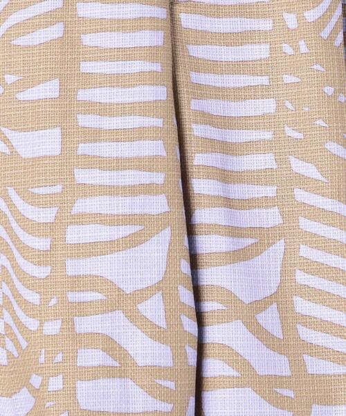 AEWEN MATOPH（イウエン マトフ）の「＜AEWEN MATOPH（イウエン マトフ）＞コットン ジオメトリック タックパンツ◆（その他パンツ・レディース・モカ/ライラック・38/36）」の15枚目の写真