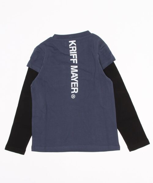 KRIFF MAYER Kid's Collection（クリフメイヤーキッズコレクション）の「サーマルJOIN-T（Tシャツ/カットソー・キッズ・グリーン/ネイビー/チャコール/オフホワイト・140/150/170/160/120/130）」の7枚目の写真