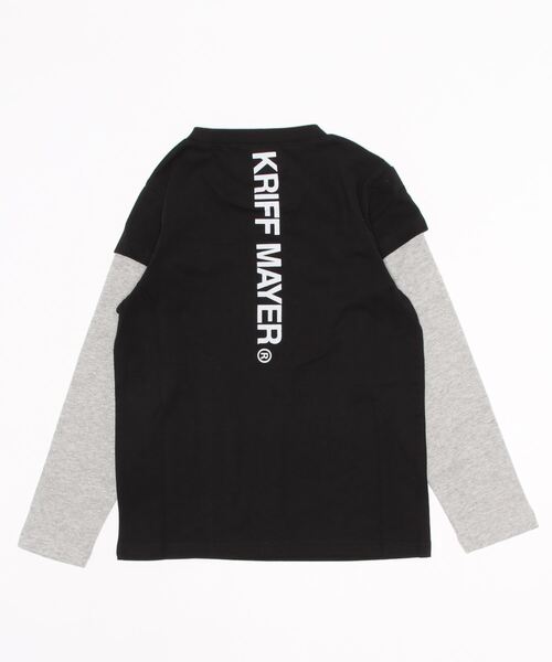 KRIFF MAYER Kid's Collection（クリフメイヤーキッズコレクション）の「サーマルJOIN-T（Tシャツ/カットソー・キッズ・グリーン/ネイビー/チャコール/オフホワイト・140/150/170/160/120/130）」の8枚目の写真